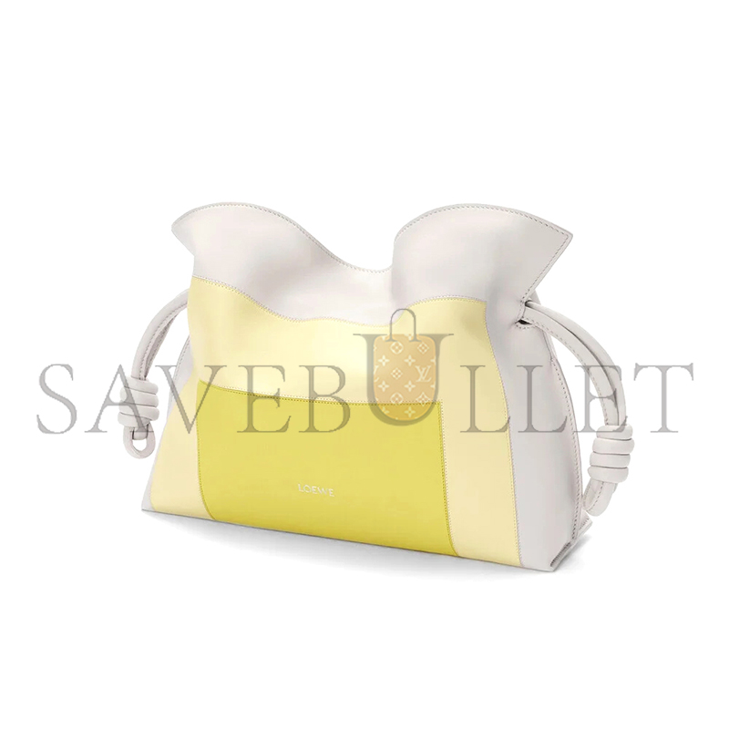 LOEWE X ALBERS MEDIUM FLAMENCO CLUTCH IN NAPPA CALFSKIN A411FC1XDD 02 (30*24.5*10.5cm)